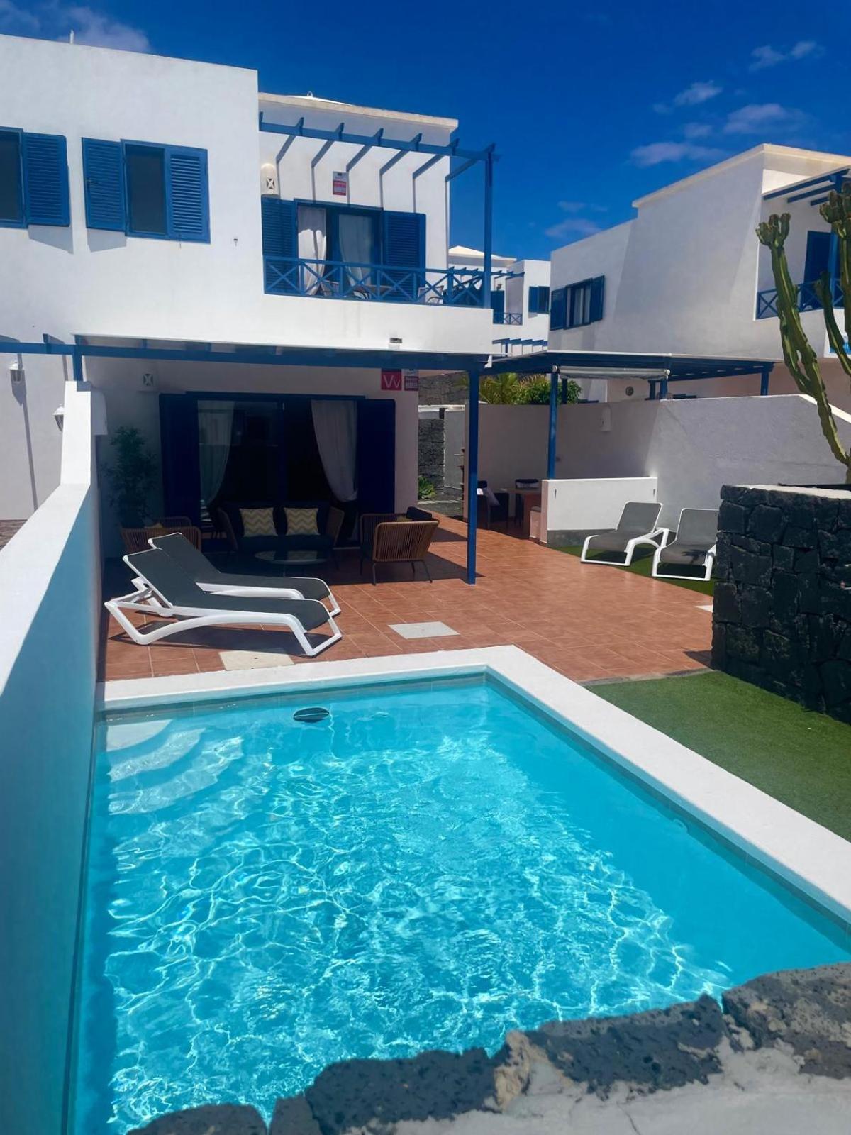 Villa Optimist Rubicon Piscina Climatizable, Frente Al Mar ปลายาบลังกา ภายนอก รูปภาพ